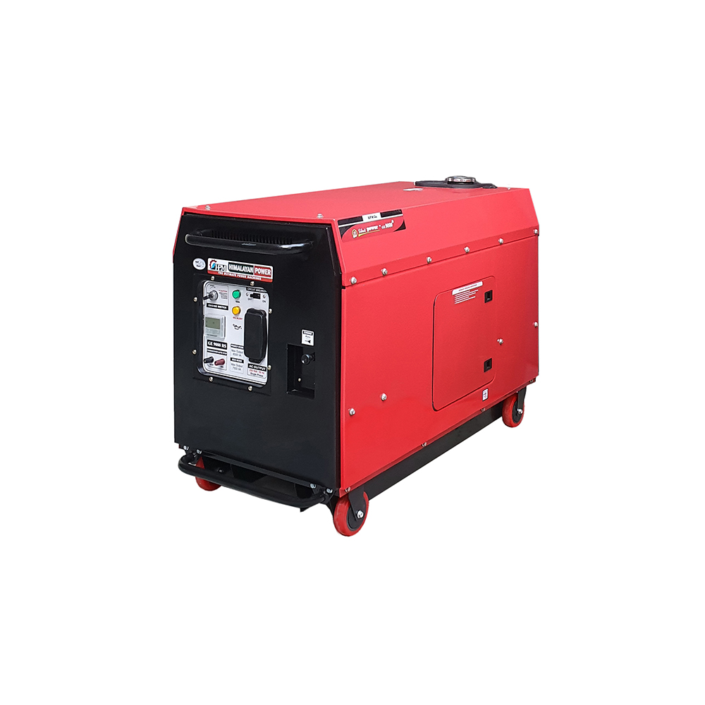 10 KVA Generator, Model Silent GE-9000RS, Petrol Run, Recoil & Self Start